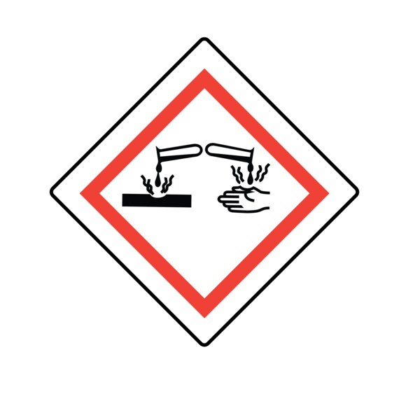 GHS Pictogram Label - Environmental Damaging 7/8" x 7/8"